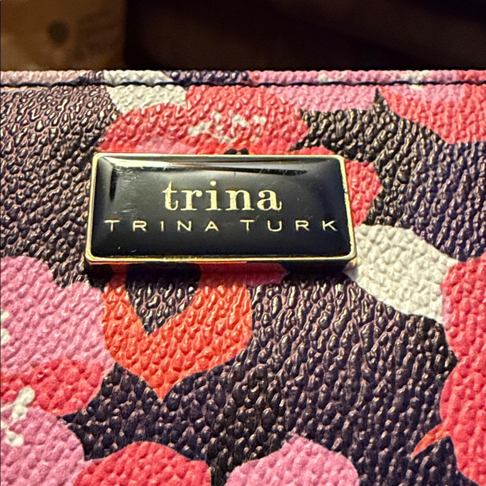 Trina Turk Floral Wallet - Pink and Purple - Picture 9 of 10